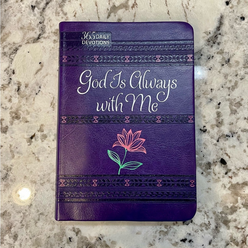 Purple Floral Faith Journal and Devotional Set - Picture 3 of 6